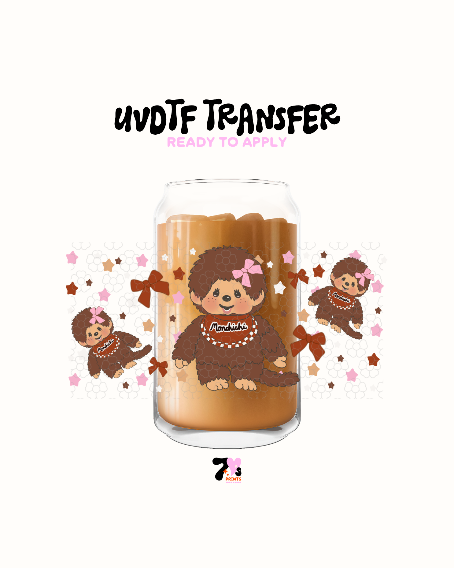 Monchhichi- UVDTF Wrap