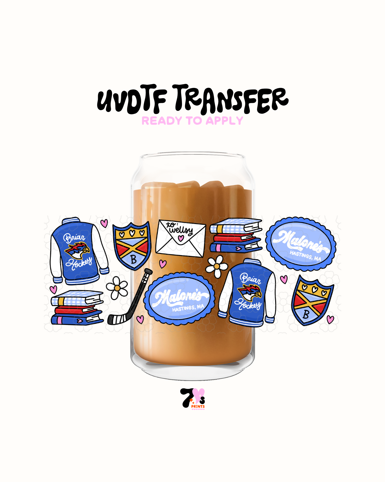 Brian hockey - UVDTF Wrap