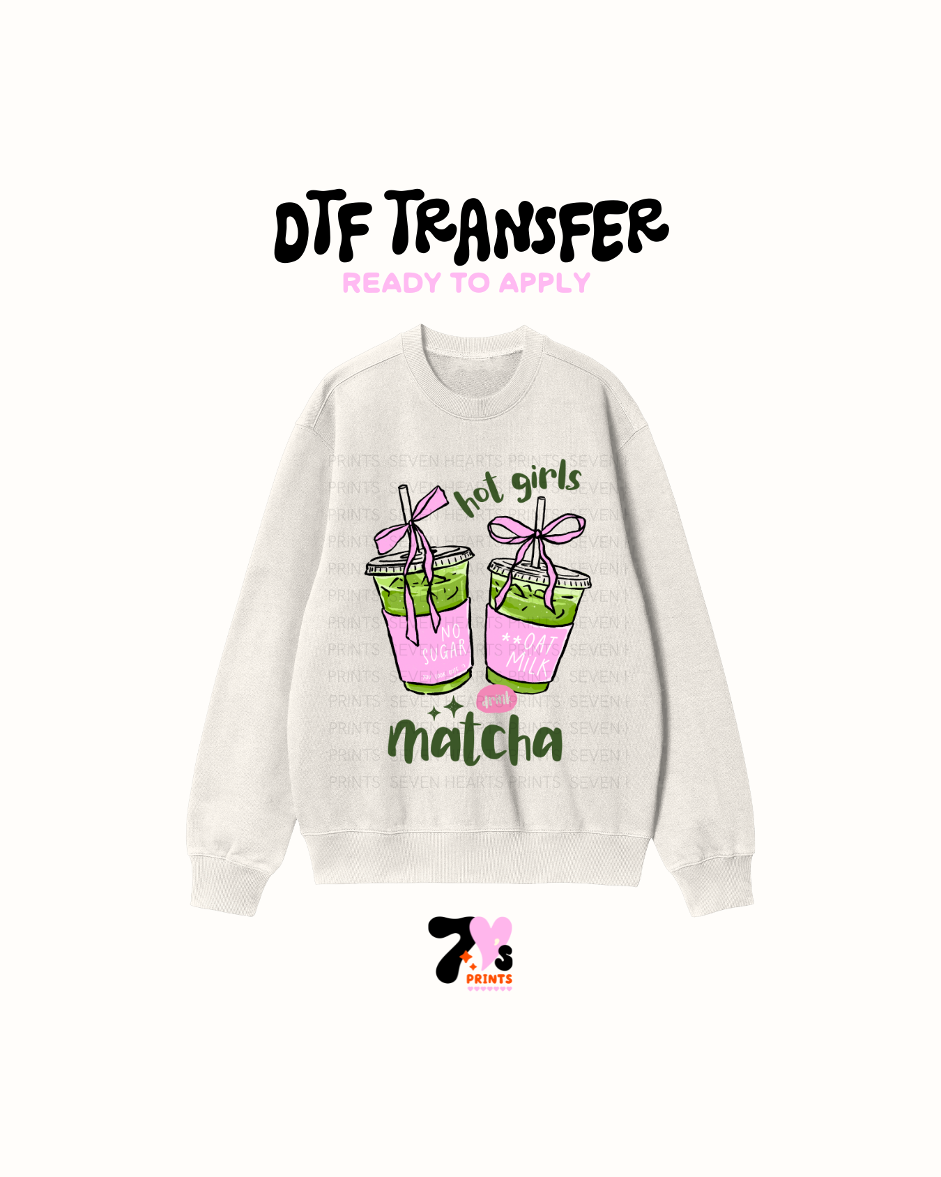 Hot girls matcha  - DTF Transfers