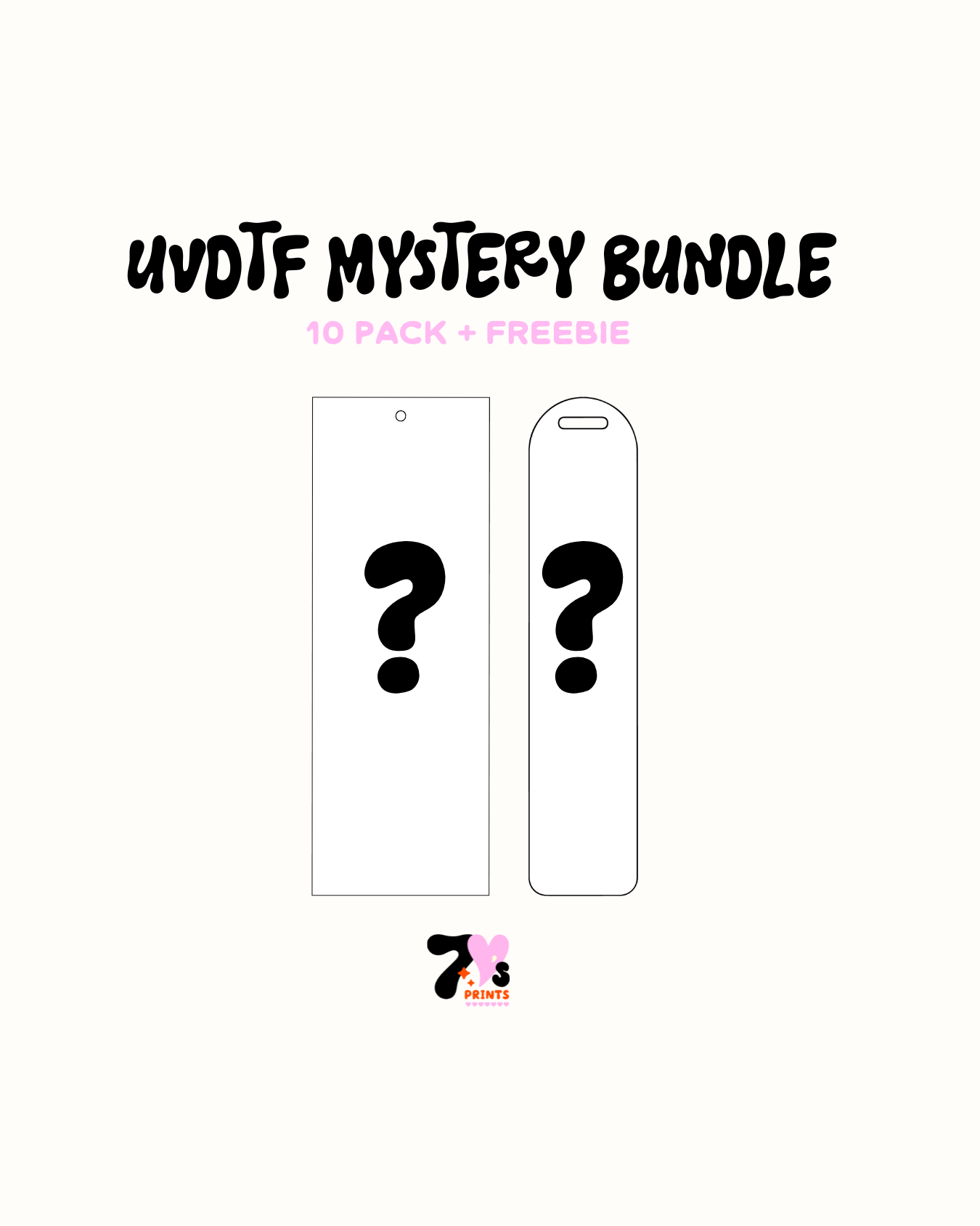 10 Piece UVDTF Mystery Bundle + Freebie
