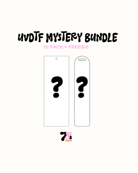 10 Piece UVDTF Mystery Bundle + Freebie