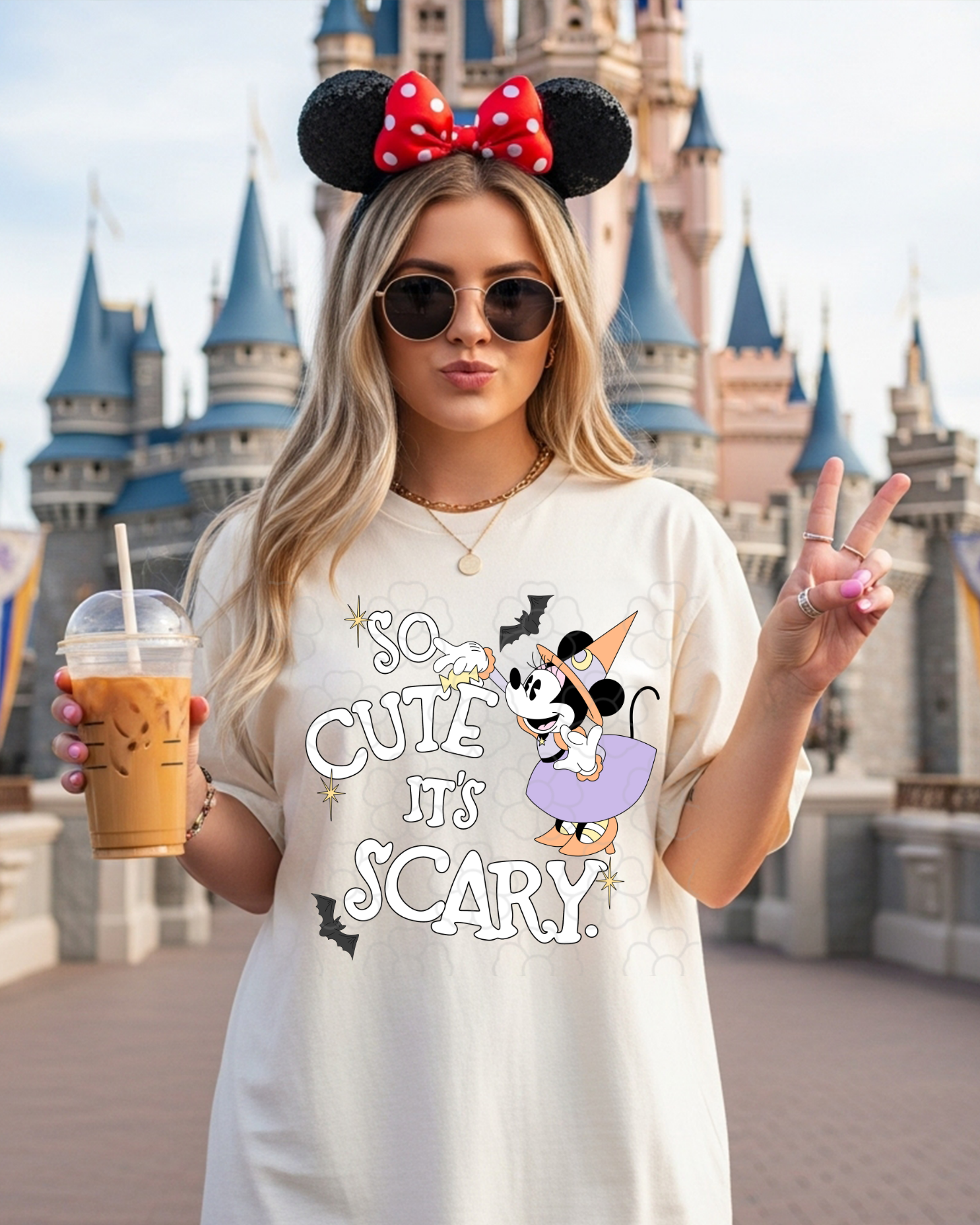 So scary girl mouse  DTF Transfers