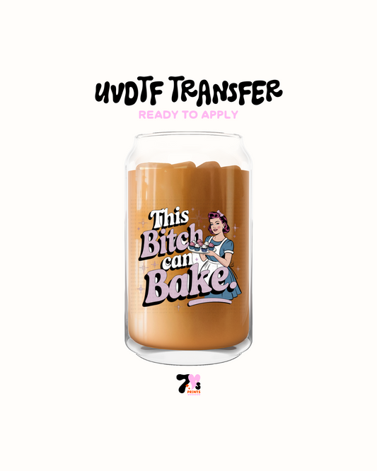 Can Bake - UVDTF Decal