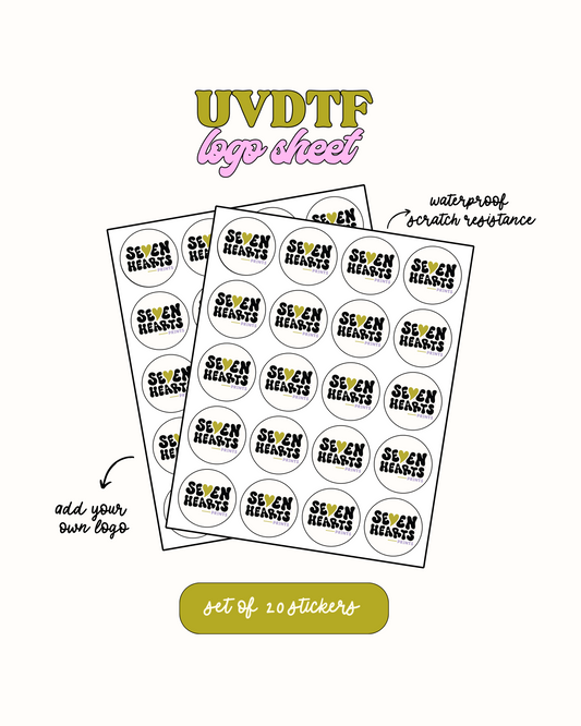 Hoja de logotipo UVDTF personalizada (cargar)