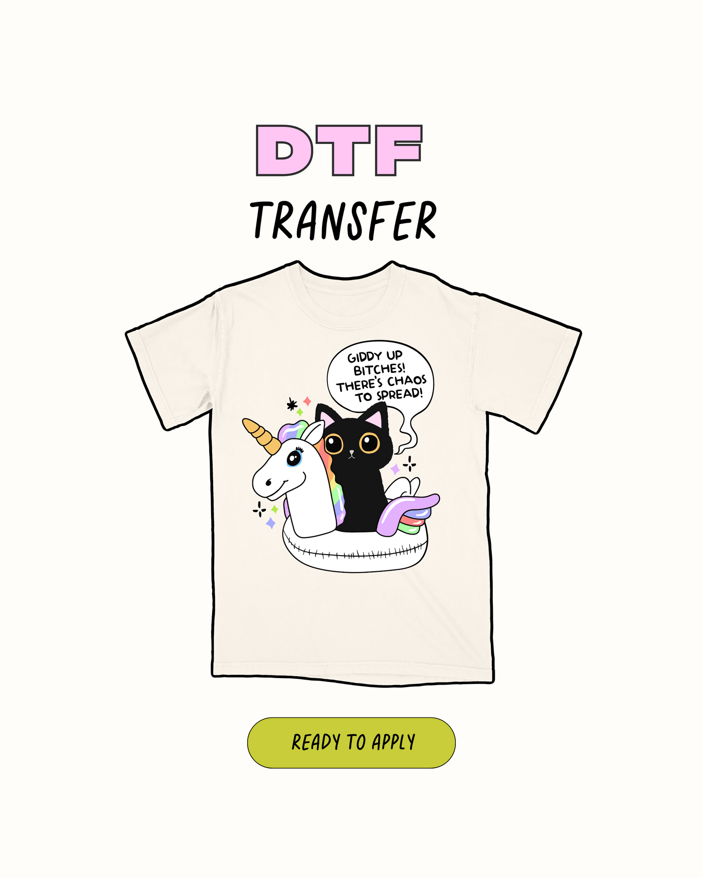 Chaos to spread - DTF Transfer