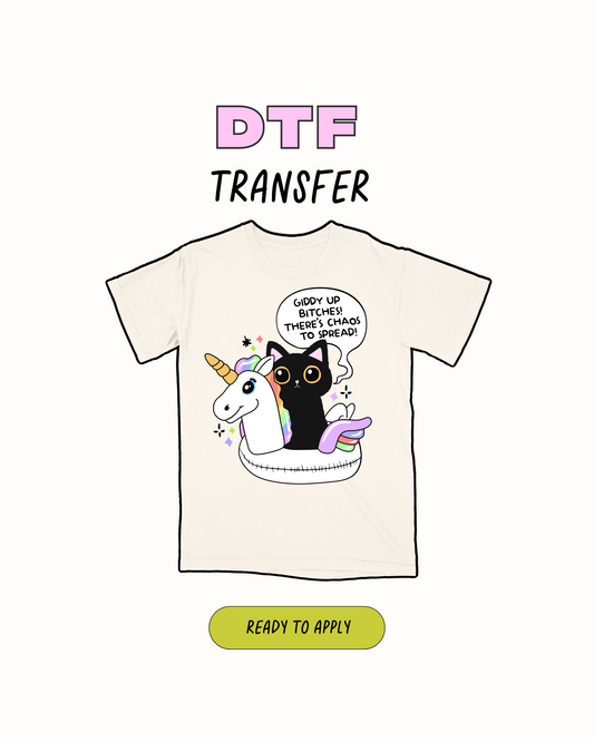 El caos se extenderá - Transferencia DTF