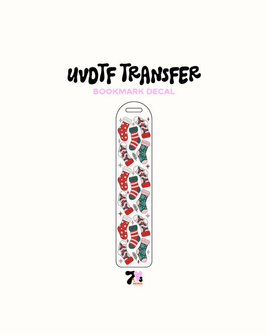 Stocking Stuffer - UVDTF Bookmark Decal