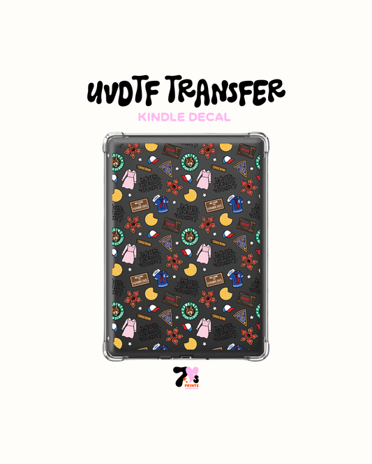 Strangers Things -  UVDTF Kindle Decal