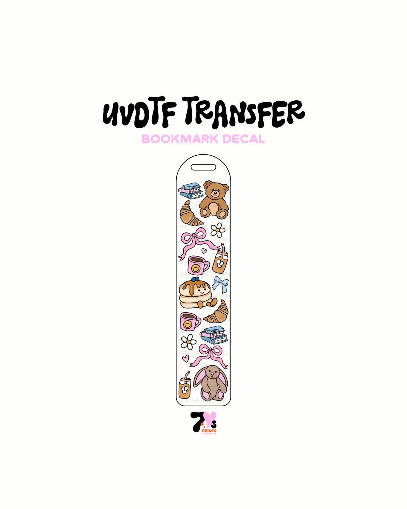 Coquette Homeboy - UVDTF Bookmark Decal