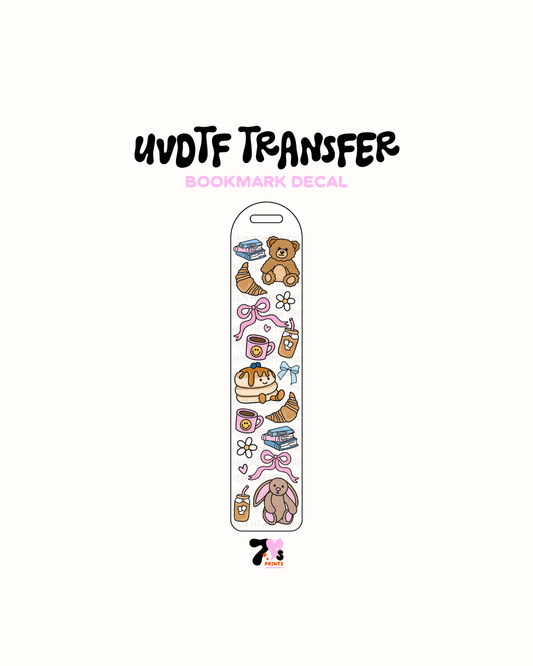 Coquette Homeboy - UVDTF Bookmark Decal