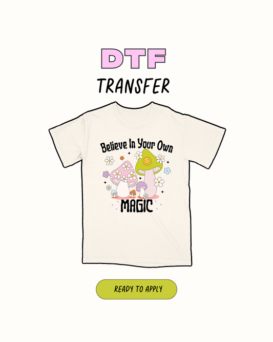 Creído en ti mismo - Transferencia DTF