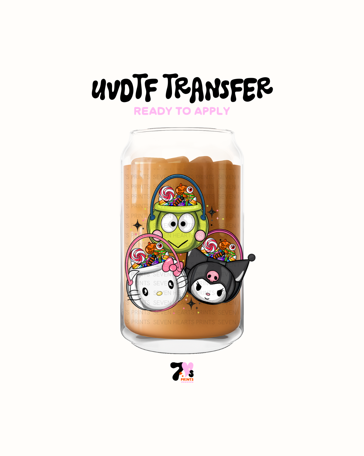 Candy baskets - UVDTF Decal