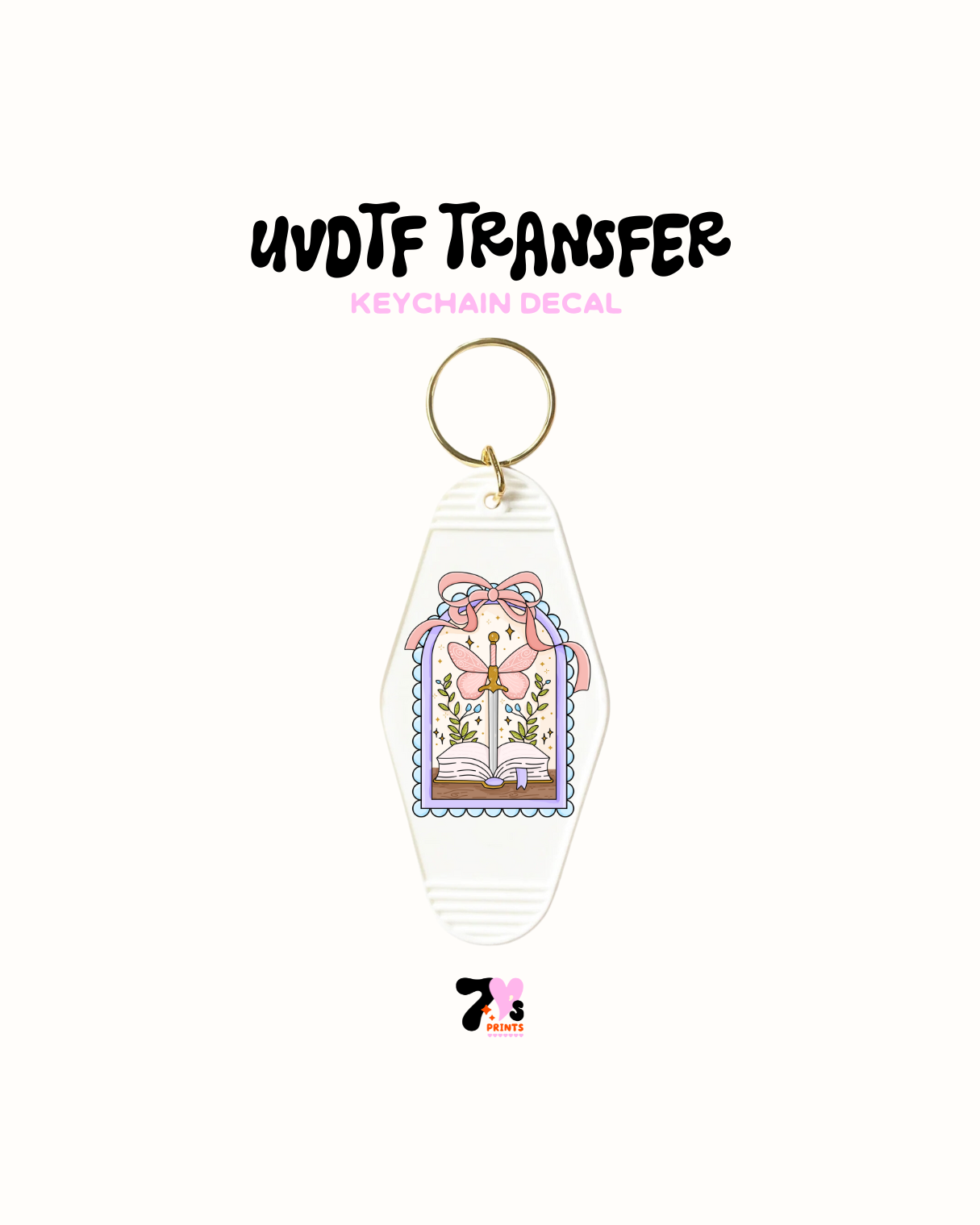 Fantasy - UVDTF Keychain