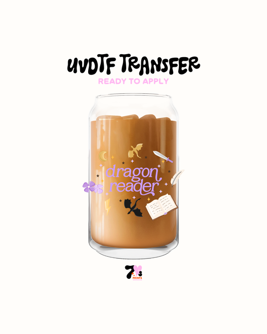 Dragon reader - UVDTF Decal