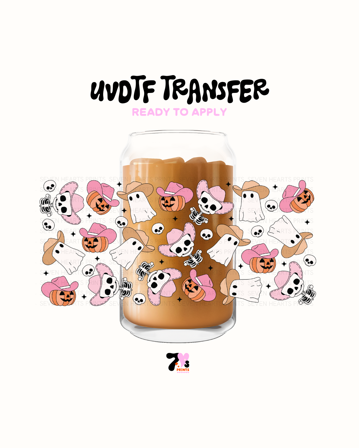 Cowboy ghosts- UVDTF Wraps