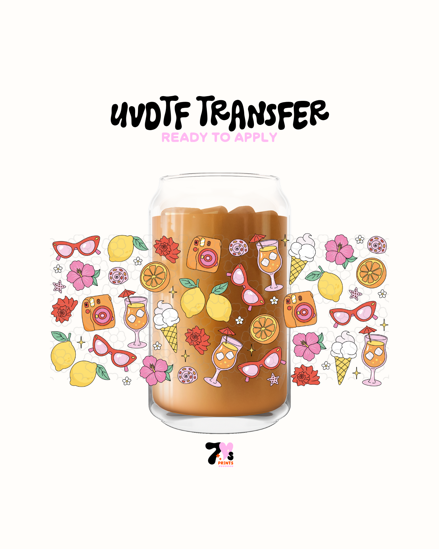 Euro summer vibes - UVDTF Wrap