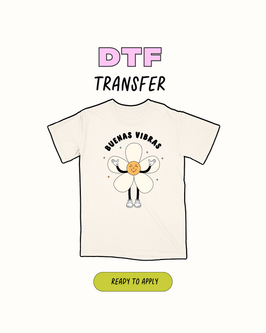 Buenas vibras - DTF Transfer