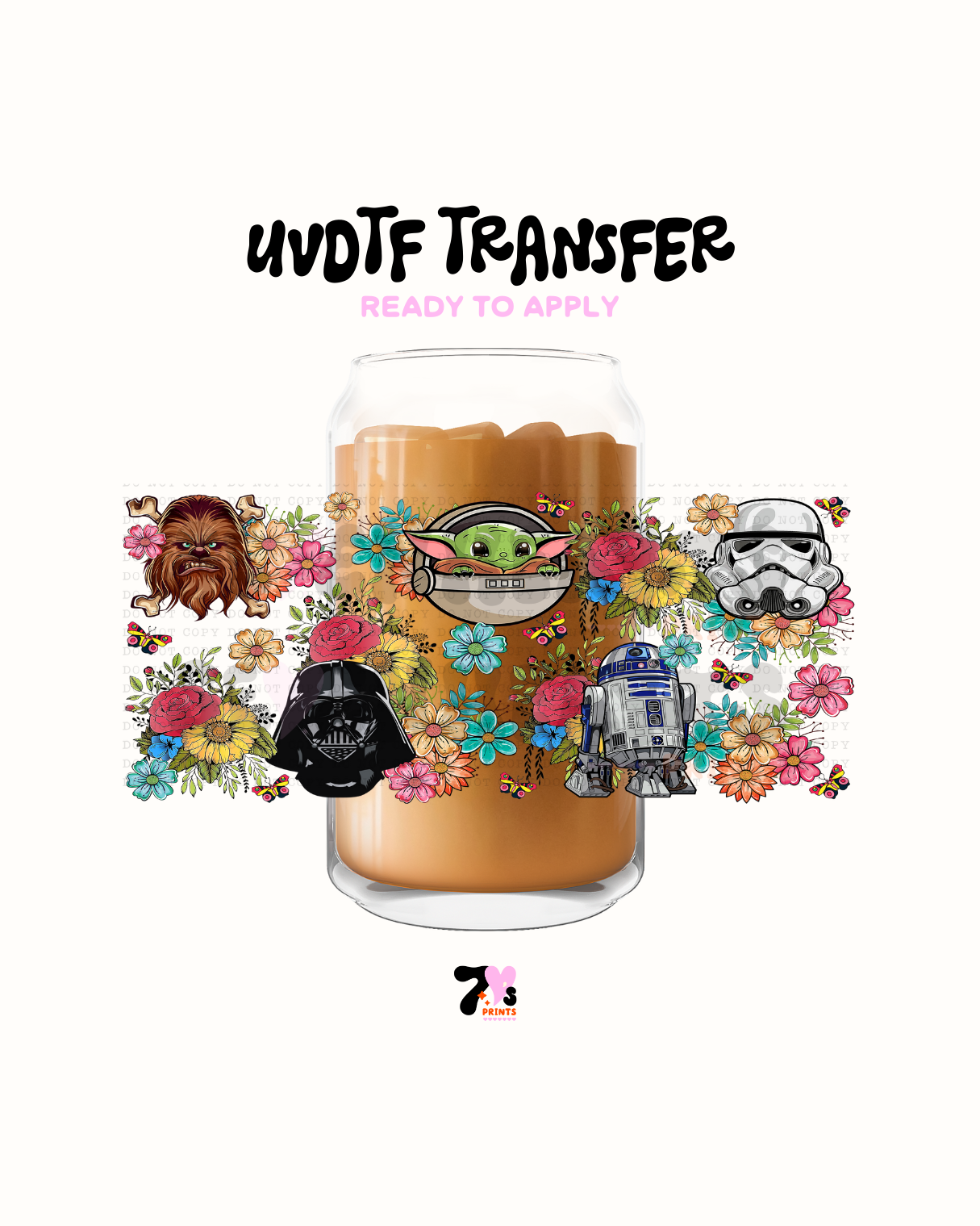 Space Friends  - UVDTF Wrap