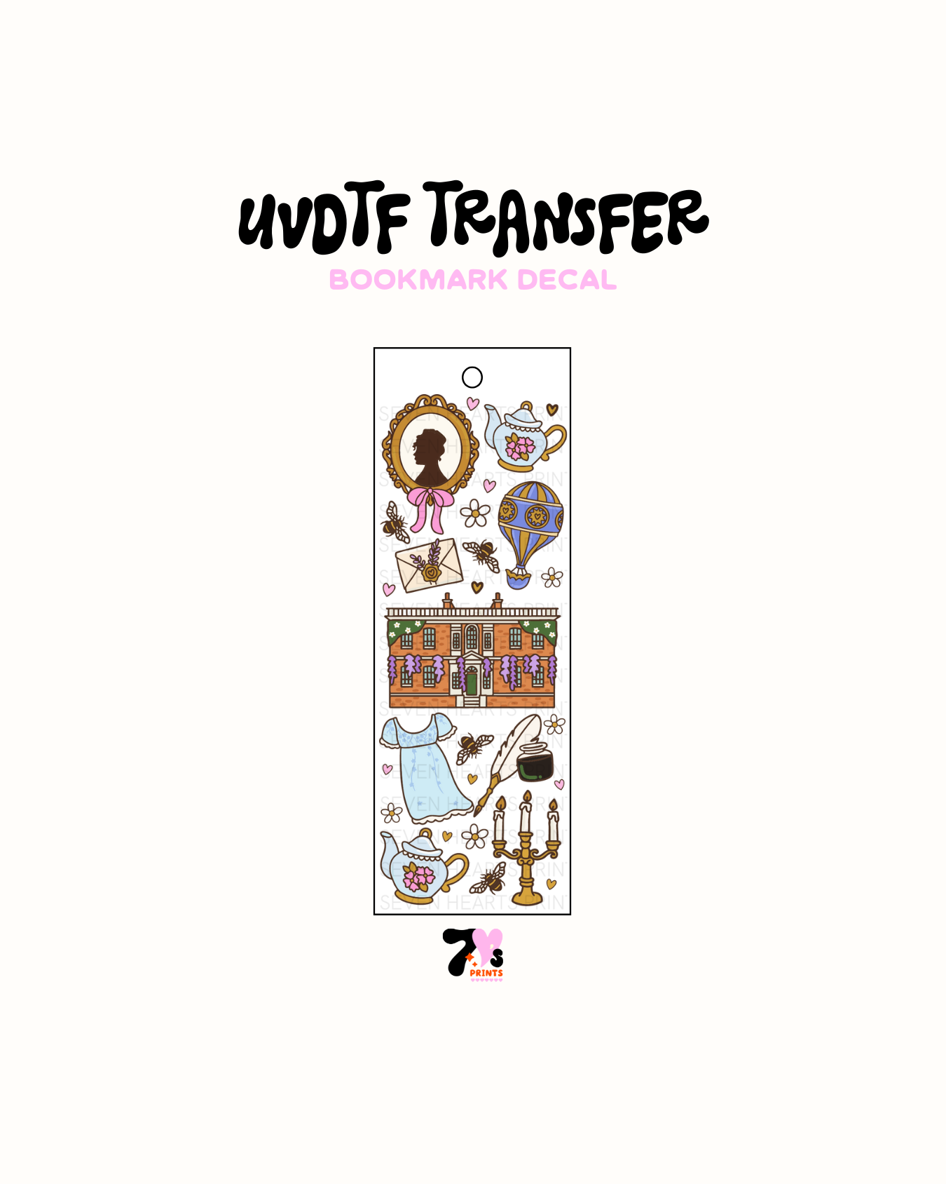 Libros de Astro - Calcomanía de marcador UVDTF 