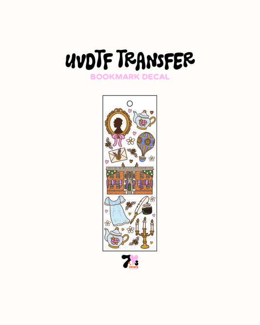 Libros de Astro - Calcomanía de marcador UVDTF 