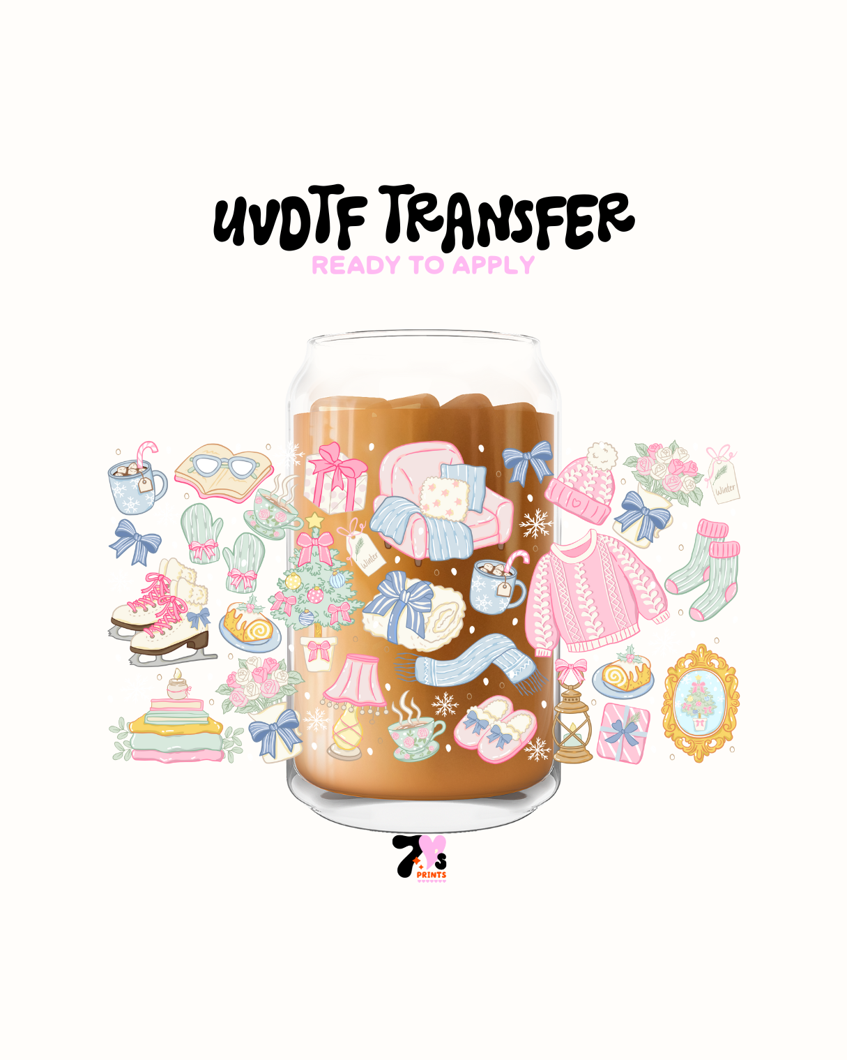 Winter skating - UVDTF Wraps