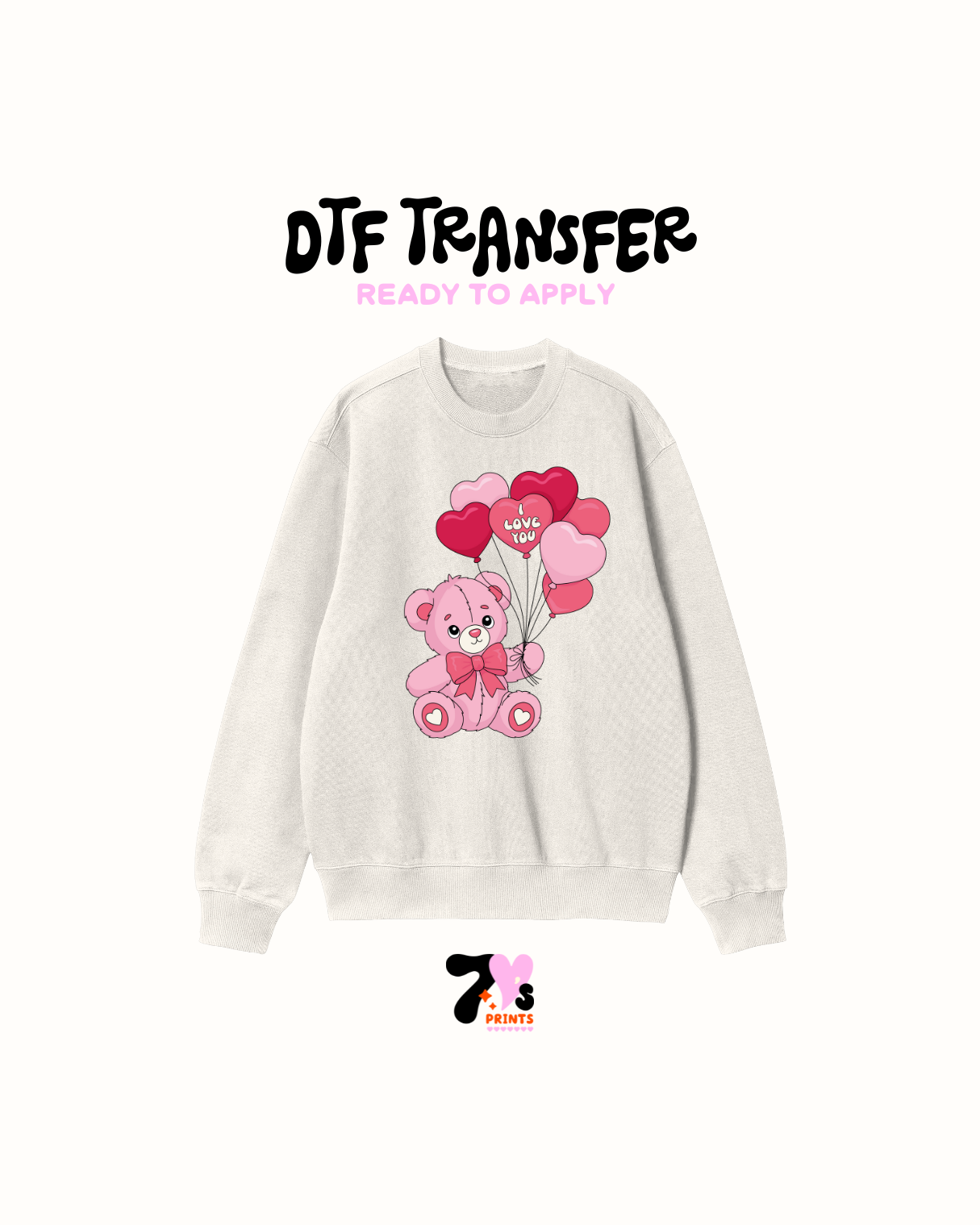 Love You - DTF Transfer