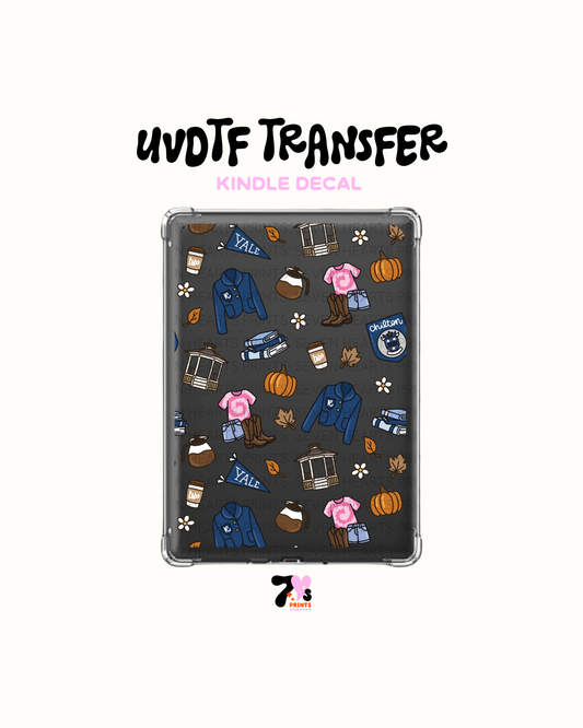 Yale fall  - UVDTF Kindle Decal