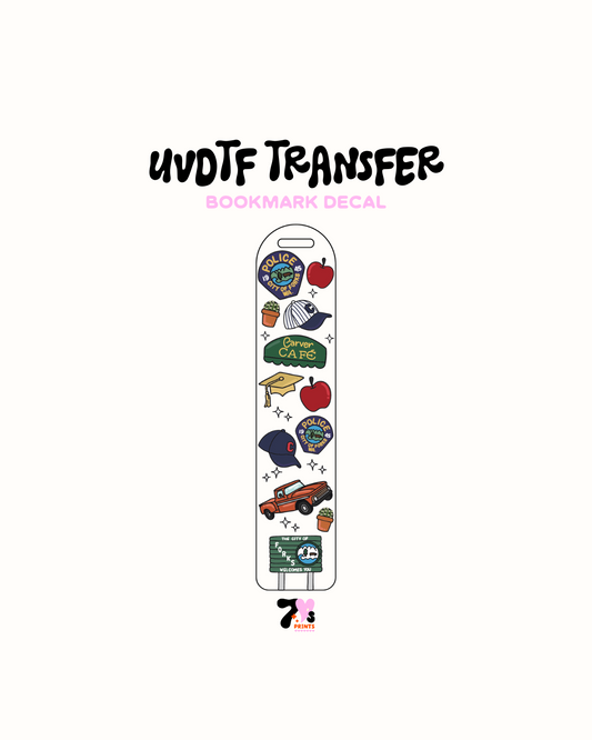 Twilight - UVDTF Bookmark Decal