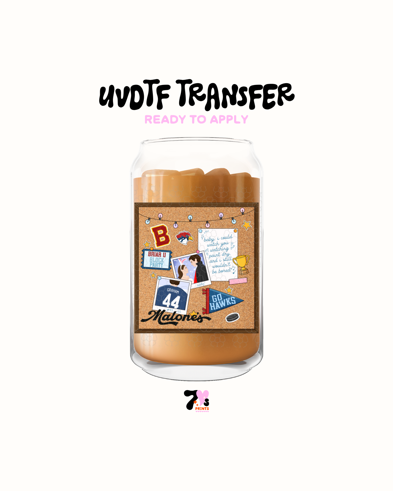 Off Campus board - UVDTF Decal