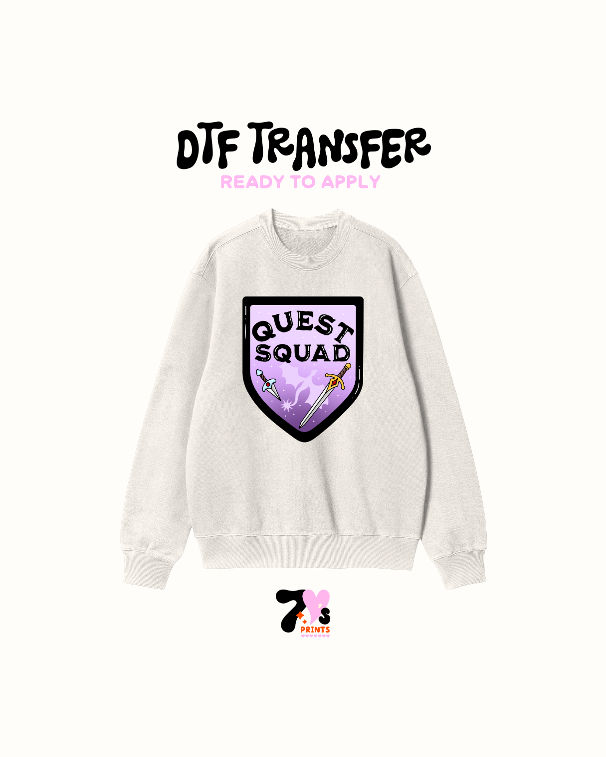 Quest squad - DTF Transfers