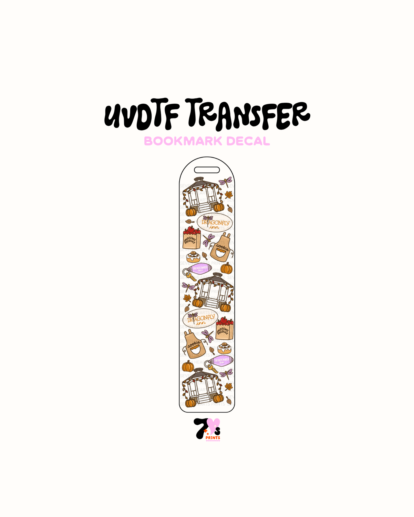 #174 UVDTF Bookmark Decal 1.1