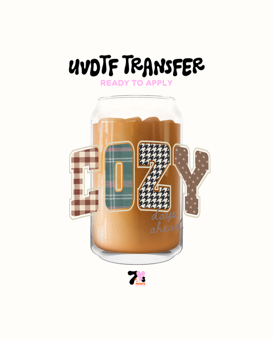 Cozy- UVDTF Decal