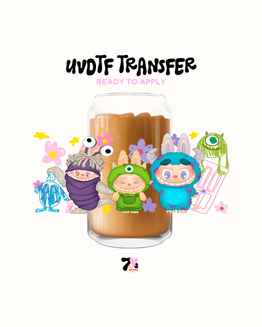Labubu monsters - UVDTF Wrap