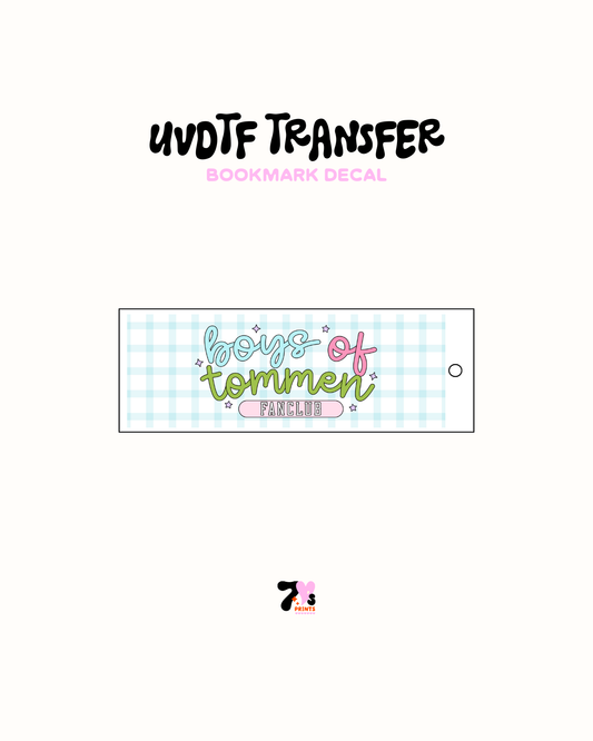 Libros de Astro - Calcomanía de marcador UVDTF 