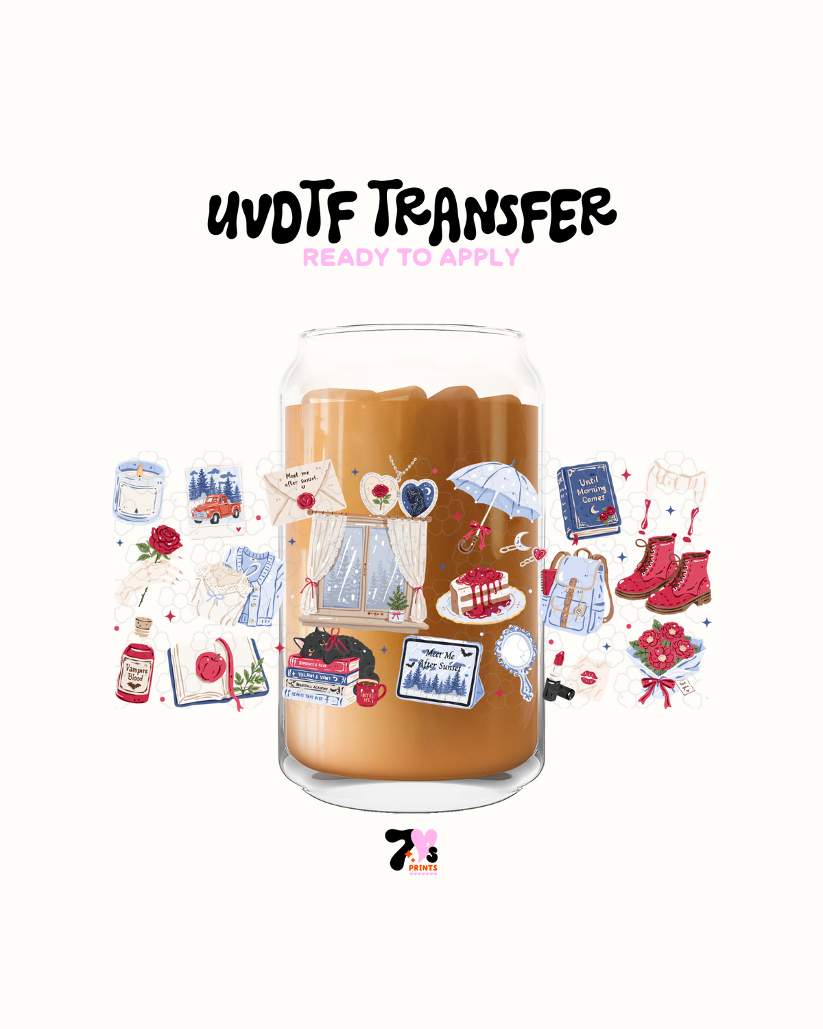 Meet me after sunset - UVDTF Wrap