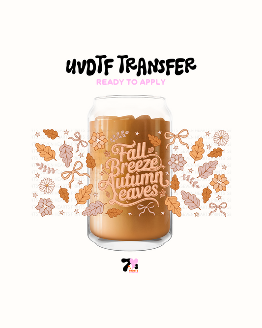 Fall Breeze Autumn Leaves - UVDTF Wraps