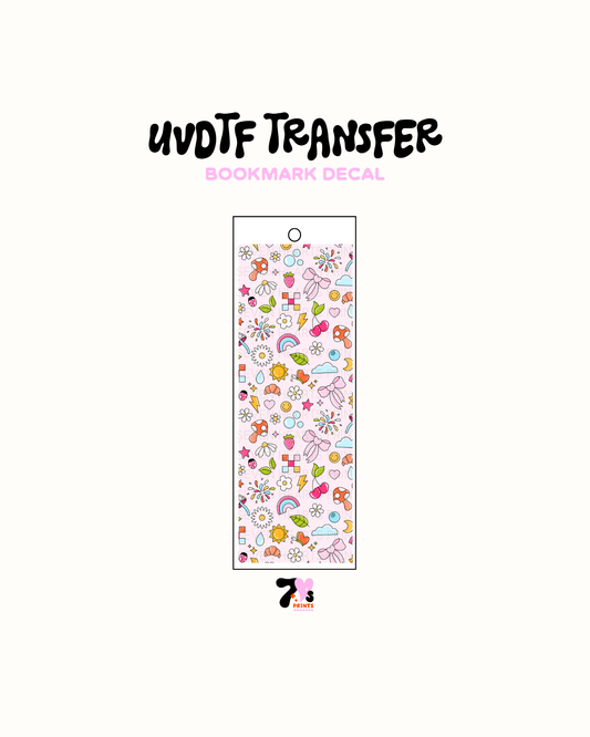 Little Doodles - UVDTF Bookmark Decal