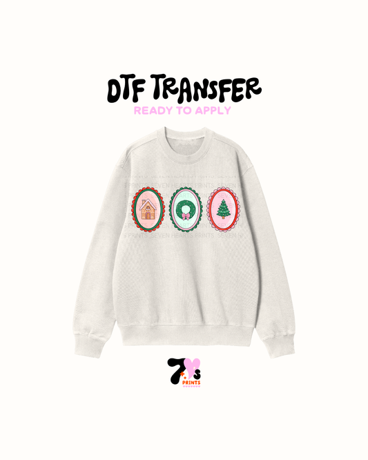 Holiday frames - DTF Transfers