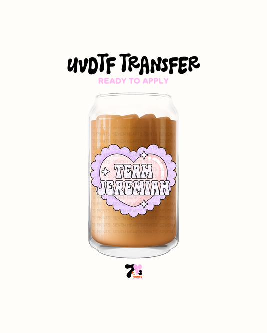 Team Jeremiah - UVDTF Decal