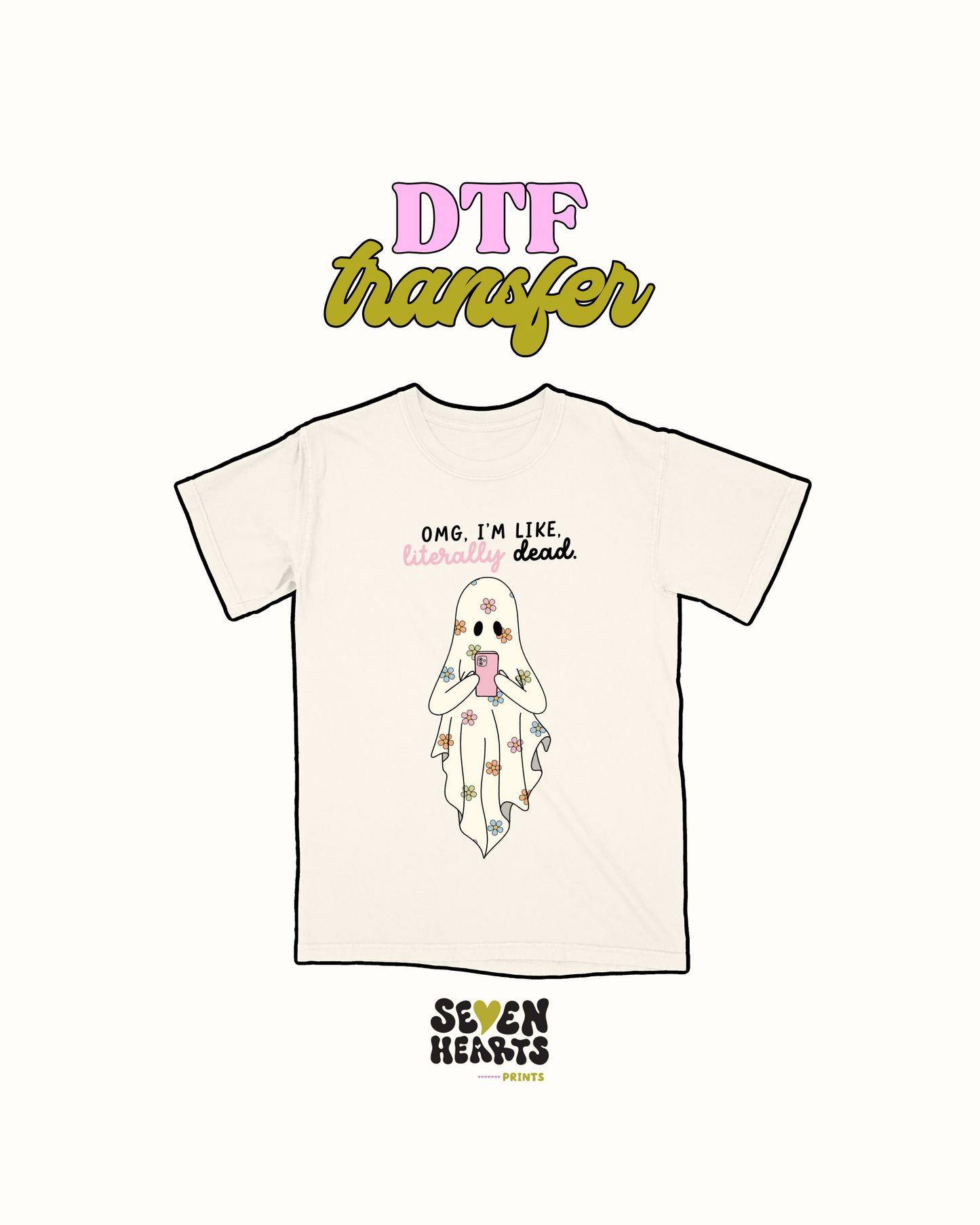 Literally dead - DTF Transfer