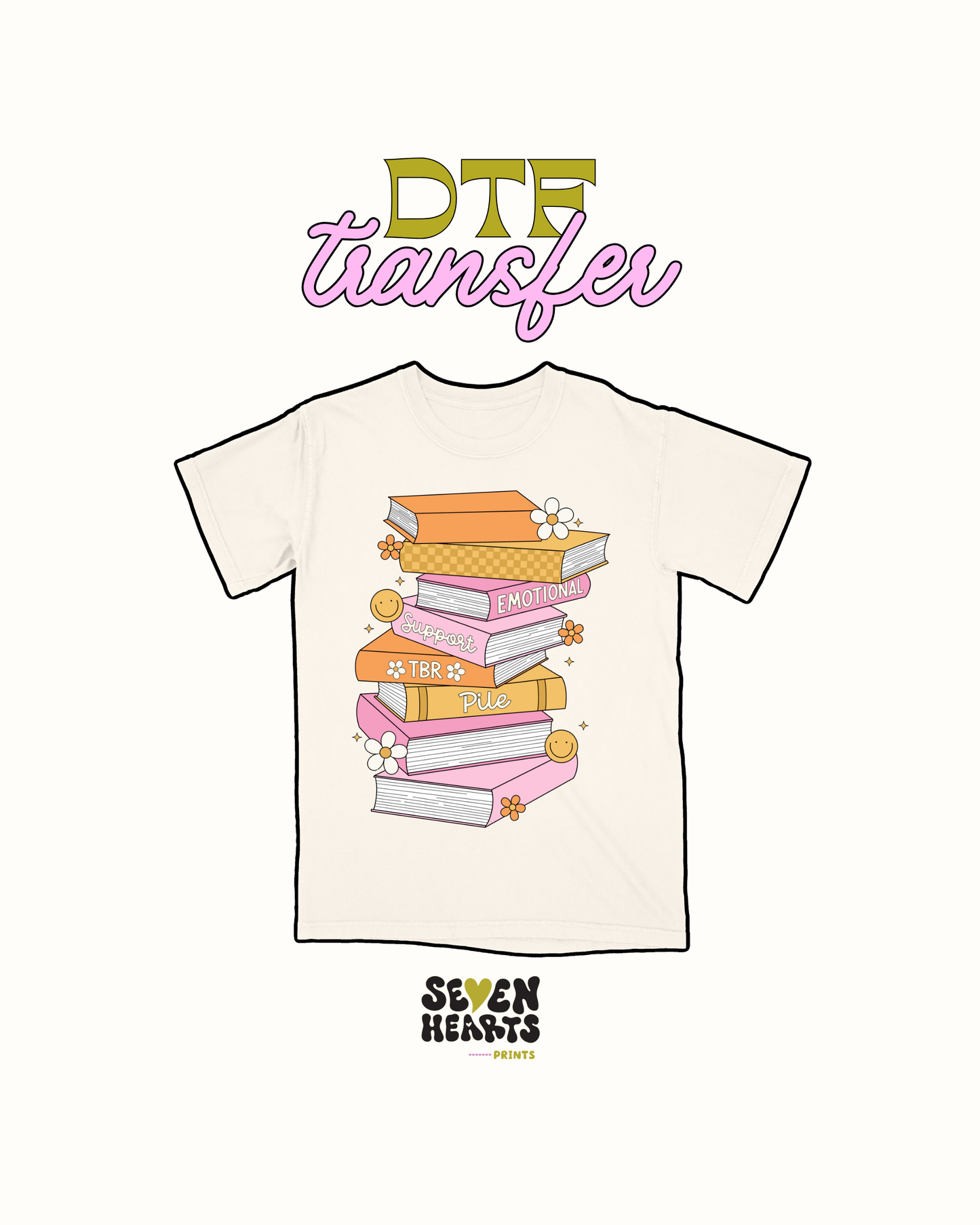 Books - DTF Transfer