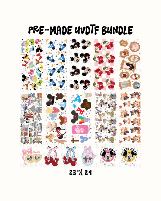 Mouse Pre-Made UVDTF Gang sheet