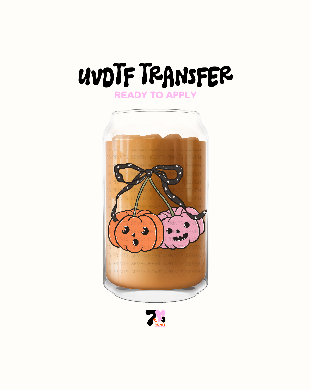 Cute Cherry Pumkins  - UVDTF Decal