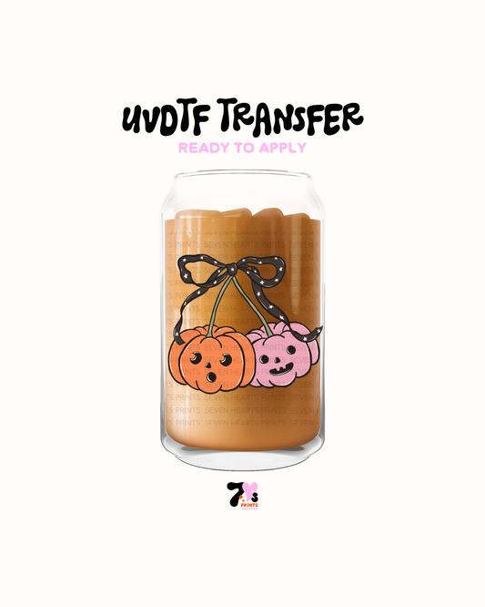 Cute Cherry Pumkins  - UVDTF Decal