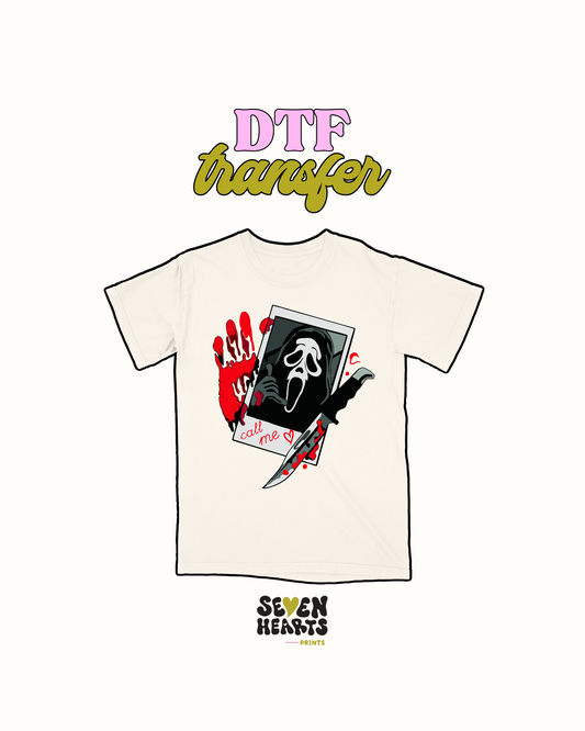 Call me - DTF Transfer