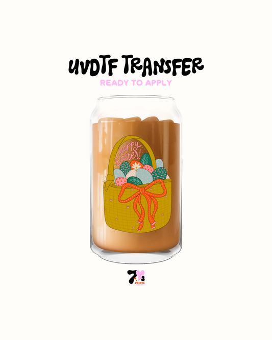 Easter basket - UVDTF Decal