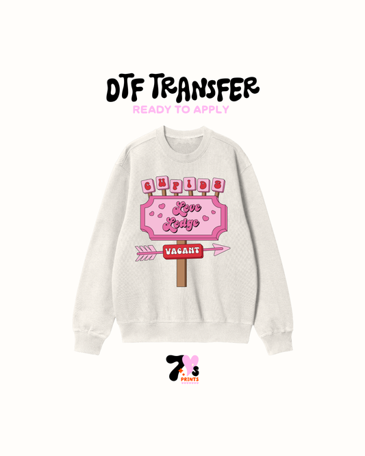 Cupids love ledge - DTF Transfers