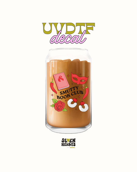 Smutty club - UVDTF Decal