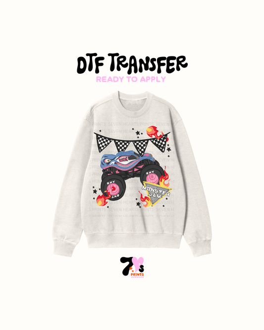 Monster Jam #2 - DTF Transfers