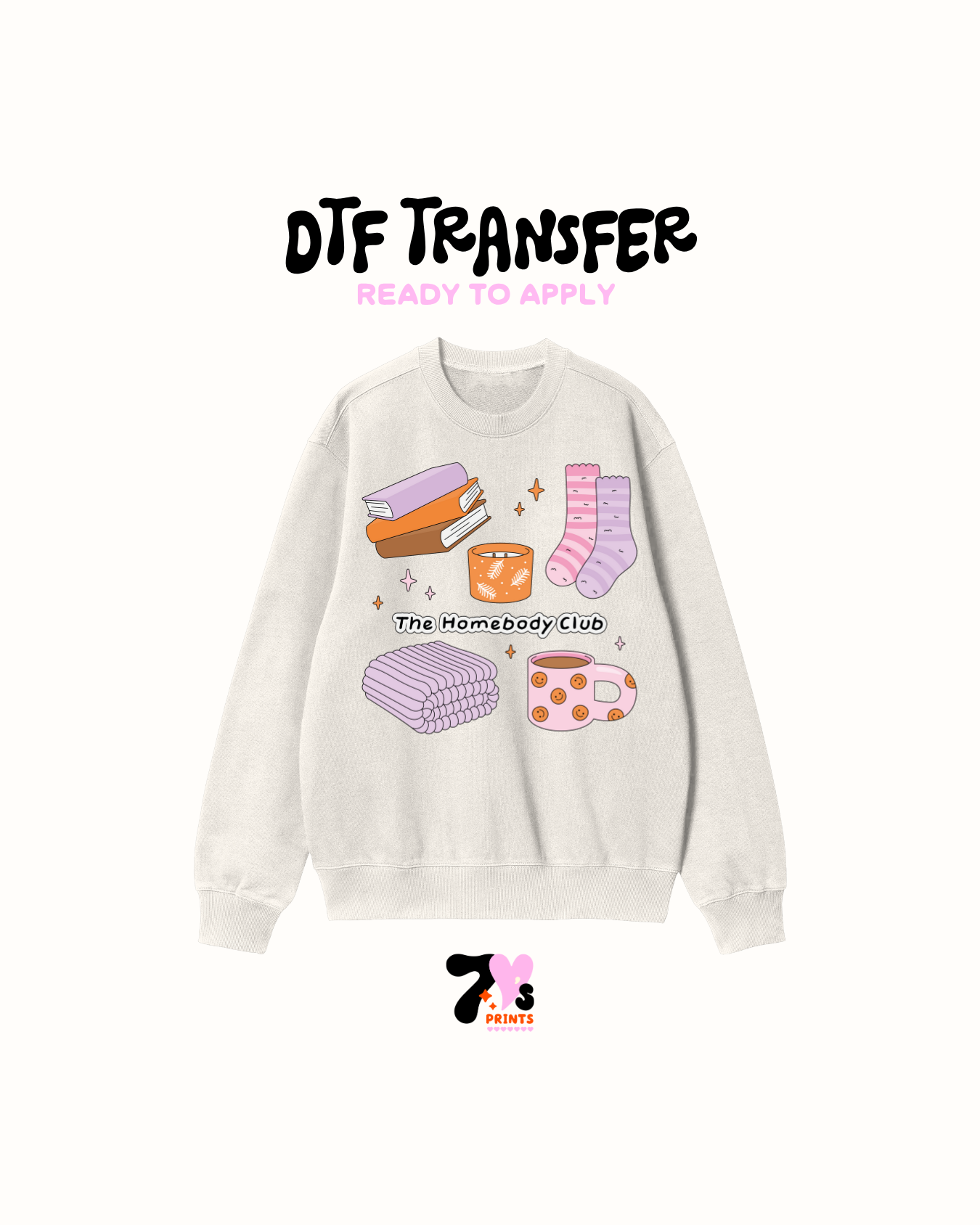 The homebody club -  DTF Transfers